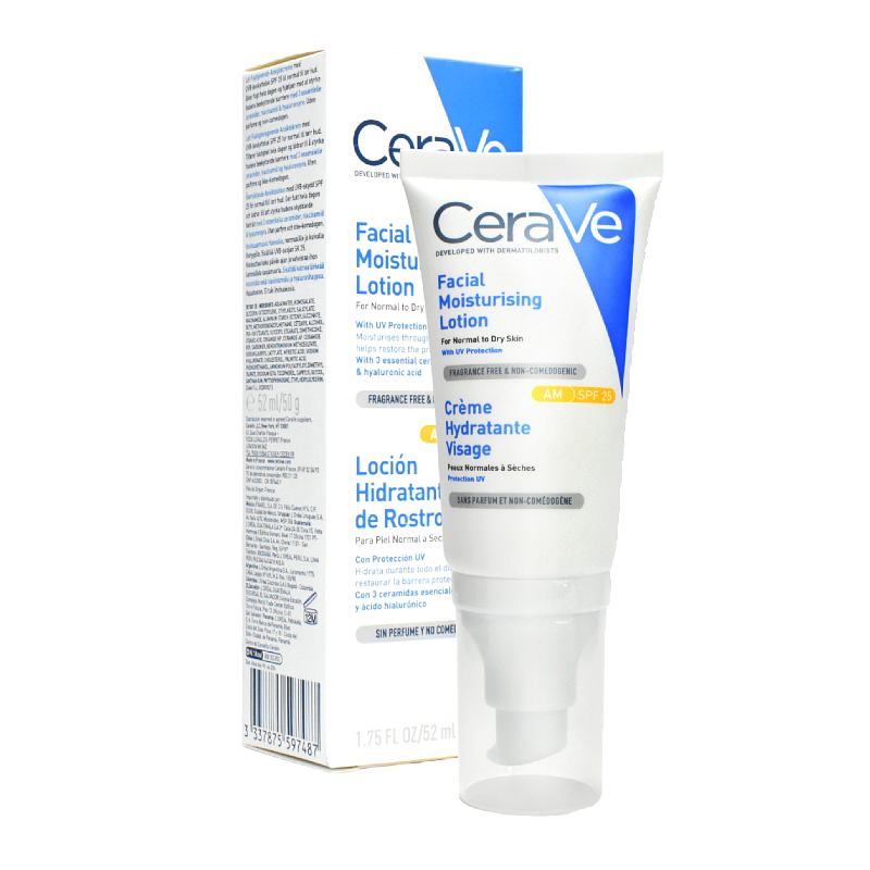 Locion Hidratante Facial De Día Y Noche CeraVe 52Ml Surtidos - Imagen 2