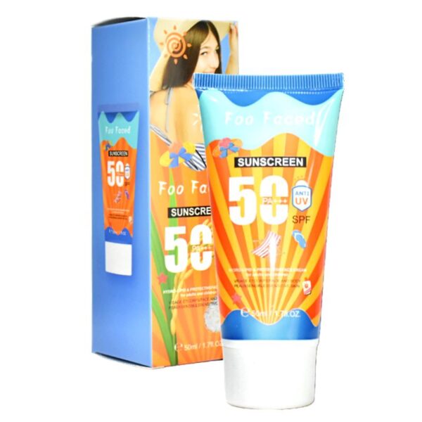 Protector Solar Foo Faced Caja Azul 50+ De 50Ml