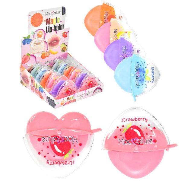 Balsamo Frutal En Forma De Corazon Mocallure