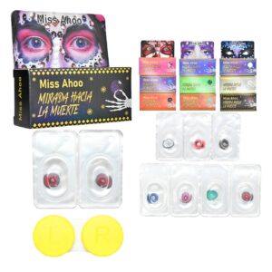 Lentes De Contacto Artisticos De Hallowen Colores Surtidos