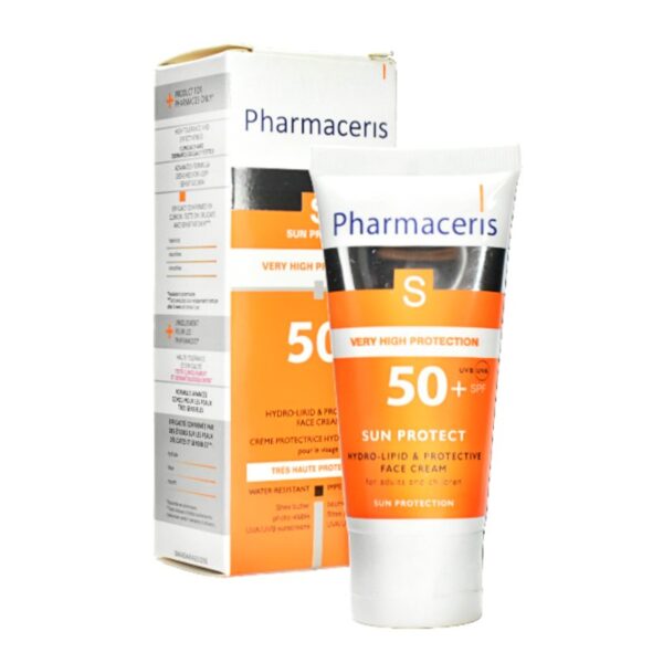Protector Solar Pharmaceris 50+ Caja Naranja 50Ml LOTE2