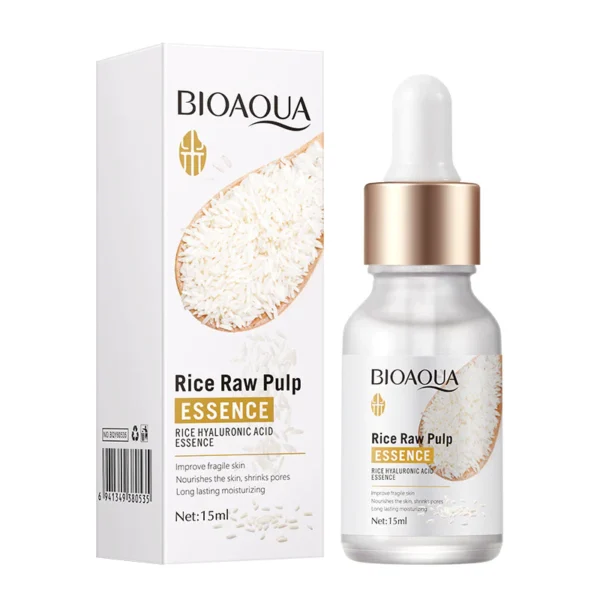 Suero facial de arroz Bioaqua 15 ml LOTE2