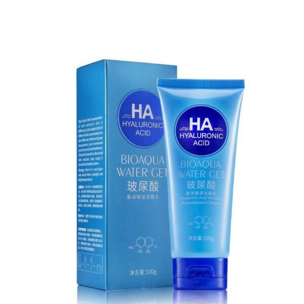 Jabón Limpiador Facial De Ácido Hialurónico By Bioaqua 100G
