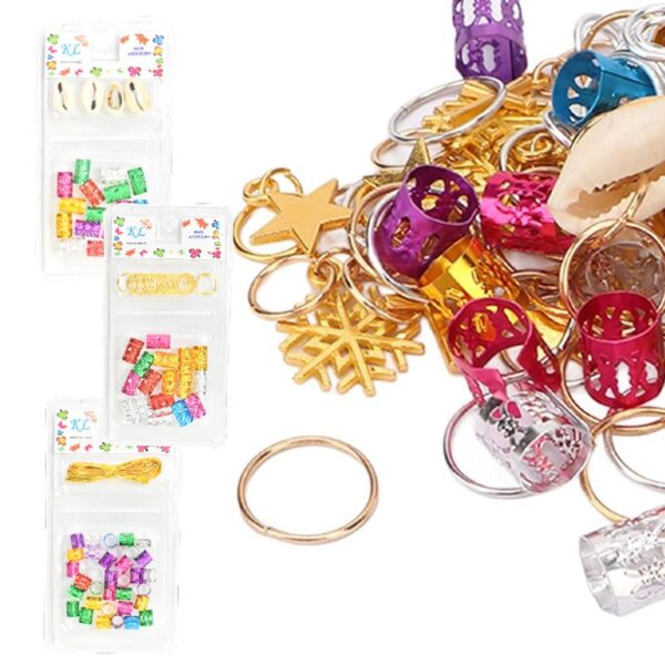 Kit de Accesorios Para Cabello De Colores Y Diseños Surtidos