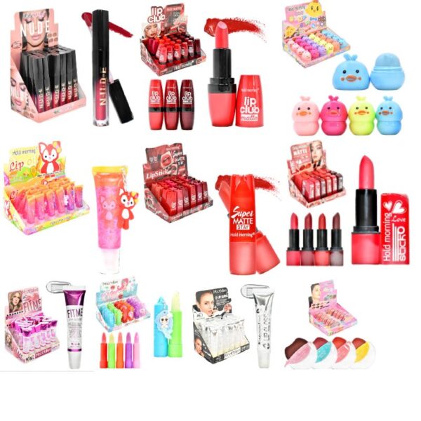 Tintas, Brillos Y Exfoliante Para Labios Surtidos LOTE2