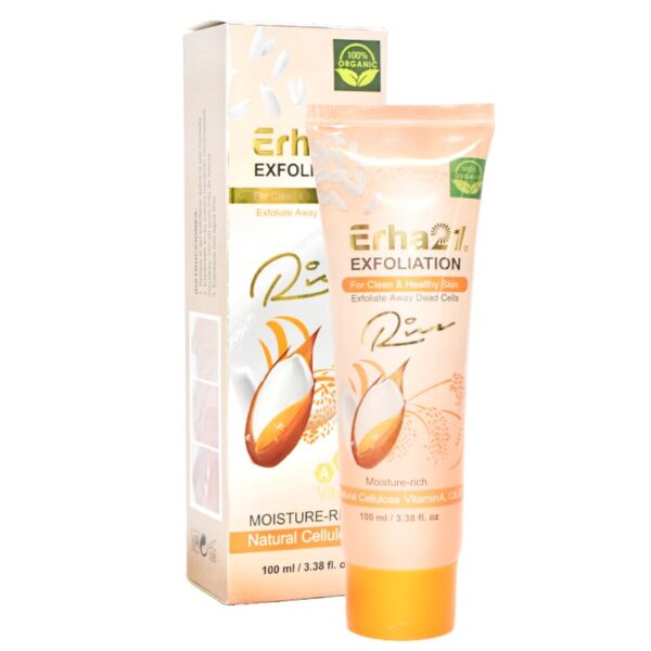 Exfoliante Corporal Erha 21 Con Extracto De Arroz 100Ml