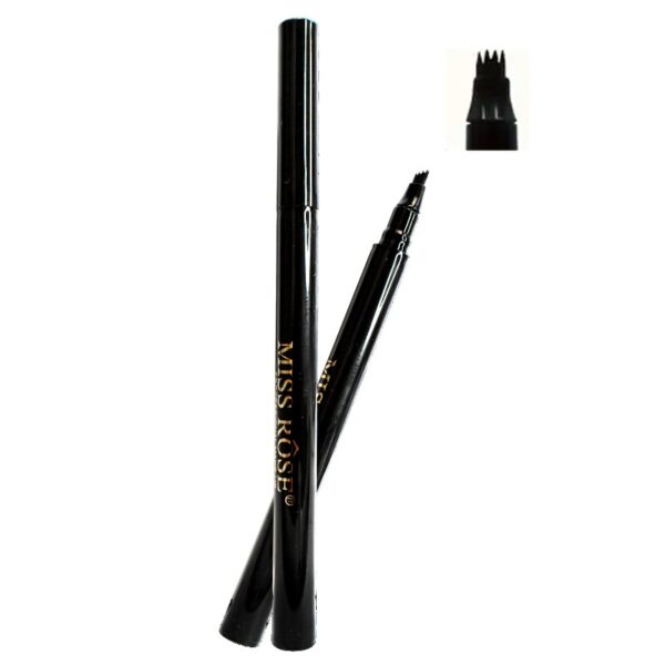 Delineadores De Cejas Miss Rose Liquidos 3 Picos