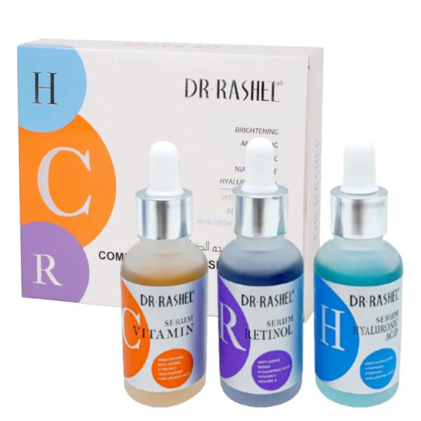 Pack de 3 Sueros  DR Rashel Vitamina C, Retinol y Acido Hialurónico LOTE 1