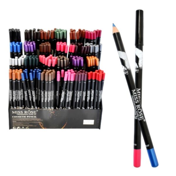 Delineadores para Labios y Ojos Miss Rose Colores Surtidos LOTE 1