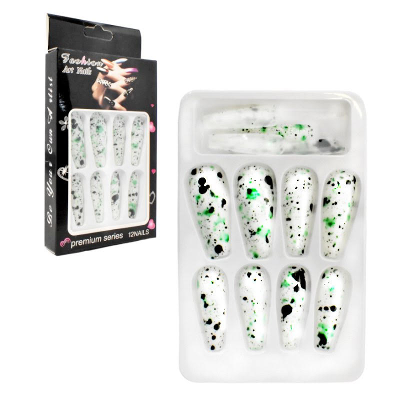 Uñas Press On Nails 12pcs LOTE2 - Imagen 5