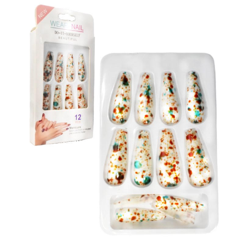 Uñas Press On Nails 12pcs LOTE2 - Imagen 4