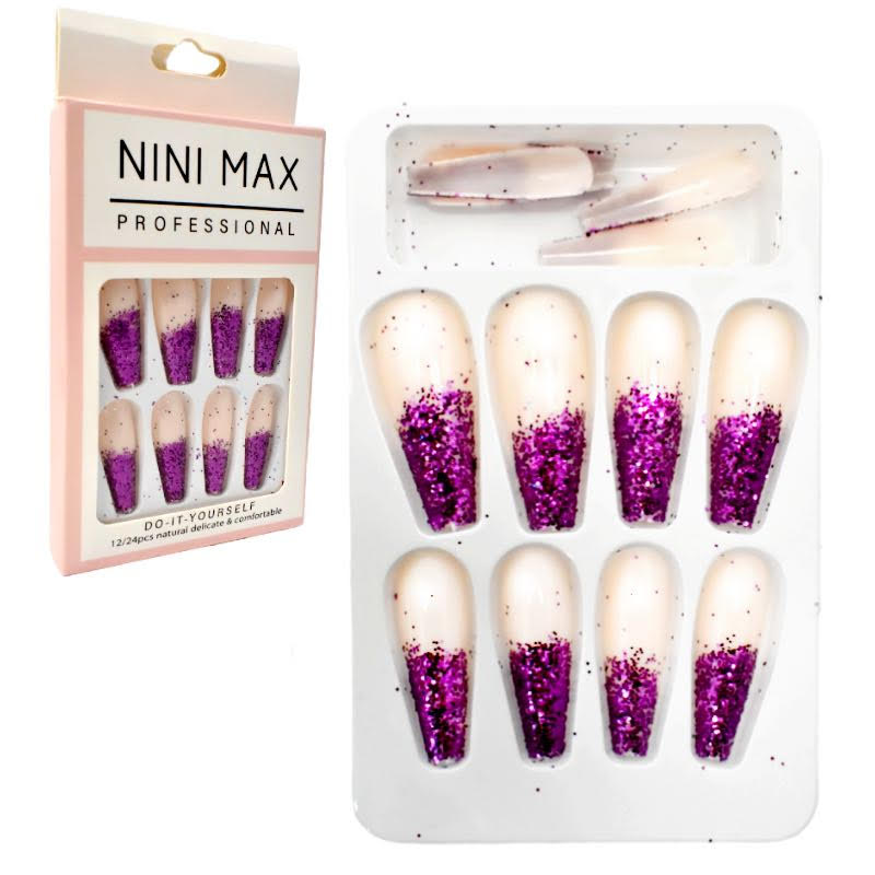 Uñas Press On Nails 12pcs LOTE2 - Imagen 3