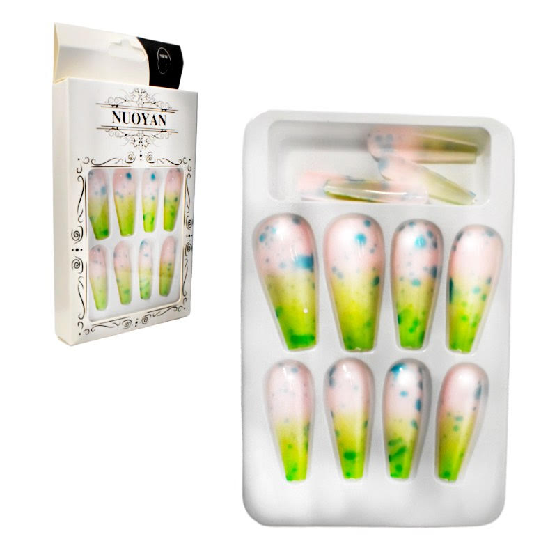 Uñas Press On Nails 12pcs LOTE2 - Imagen 10