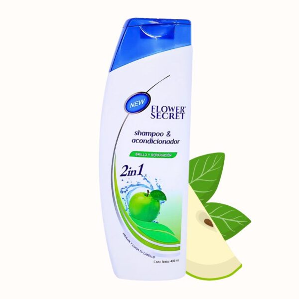 Shampo y Acondicinar de manzana FLOWER SECRET 400ml