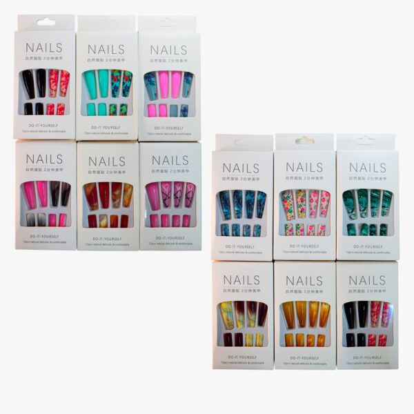 Uñas Artificiales en Diseños Surtidos LT2