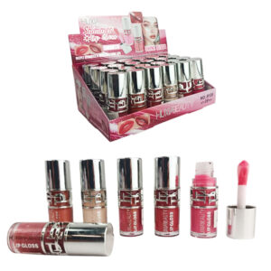 Brillo labial Shimmer Lip Gloss Smooth tonos variados con glitter de Huxia Beauty